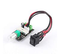 CHICIRIS Contrôleur de Vitesse de Moteur PWM DC Réglable, Interrupteur Régulateur 3A pour Projets électroniques de Bricolage, Potentiomètre et Fonction de Commutation pour le Bricolage