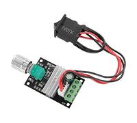 CHICIRIS Contrôleur de Vitesse de Moteur PWM Régulateur CC de Haute qualité pour Moteur électrique avec Fonction de Commutation Applicable pour le Contrôle de CC 6-28 V 3A