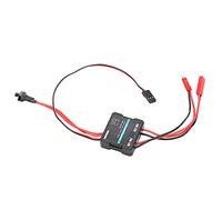 CHICIRIS Contrôleur de Vitesse électronique ESC de Protection Contre Les Hautes Températures 40A brossé, Contrôleur de Vitesse Noir pour Voiture 1/16 RC Voiture 1/18 RC, Large Application pour
