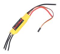 CHICIRIS Contrôleur de Vitesse électronique ESC sans Balais Précis 50 A pour Modèle de Bateau RC, Facile à Installer et Simple à Utiliser, pour Modèle de Bateau RC/Jaune/1 Pièce