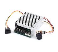 CHICIRIS Contrôleur Numérique de Vitesse de Moteur avec Affichage et Interrupteur de Marche Arrière - Protège la Carte Contrôleur - Convient pour le Contrôle du Moteur