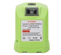 CHICIRIS Convertisseur de Batterie au Lithium Puissant avec Double Sortie USB pour P Series Power Tool Lithium Battery ABS Cover