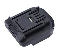CHICIRIS Convertisseur de Batterie Fiable Accessoires électriques ABS pour 20V, Facile à Porter pour L'alimentation Industrielle (avec USB)