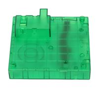 CHICIRIS Coque de Remplacement Translucide pour GameBoy Player DOL-017, Accessoire Résistant aux Chocs, Durable, Léger et Facile à Installer, Vert foncé Transparent