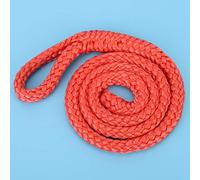 CHICIRIS Corde D'accouchement Obstétricale pour Bovins et Chevaux, Outil de Sage-Femme en Nylon Solide pour Aider à la Naissance du Bétail, Couleur Rouge 38 Pouces