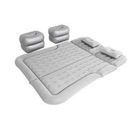 CHICIRIS Coussin Gonflable de Voiture PVC floqué épais, Matelas de Voyage | Matelas pneumatique de voiture en PVC floqué épais, lit de voyage gonflable 174x126 cm avec pompe à Air électrique et