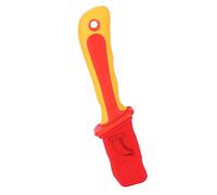 CHICIRIS Couteau à Décapant de Câble électricien avec Lame Anti Magnétique, Couteau à Décapage VDE Professionnel, Outil de Retrait de Fil à Bande Rapide Conforme à la Norme de sécurité