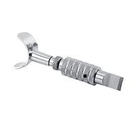 CHICIRIS Couteau en Cuir en Métal Pandée de Poignée Réglable Outil Rotatif en Cuir pour les Amateurs D'artisanat