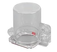 CHICIRIS Couvercle de Bouton D'arrêt D'urgence, Matériau PC, Résistant | Conception transparente, amovible pour une gestion visuelle, installation sécurisée