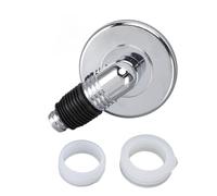 CHICIRIS Couvercle de Vidange de Sol pour Machine à Laver, Porte de Déchets de Salle de Bains Anti-Odeur et Anti-débordement en ABS avec Connecteur de Tuyau pour la Maison