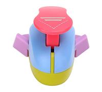 CHICIRIS Crafoter un Outil de Gaufrage Circulaire de Poinçon coupé pour le Coin en Papier Rond, Lisse et sécurisé avec Lame Métallique, Adaptée à les Types de Papier, Abdos/Métal (Le coin droit)