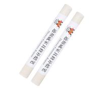 CHICIRIS Crayon de Cire pour Réparation de Meubles, Facile à Utiliser, Stylo de Peinture, Matériel pour la Finition de Meubles de Bureau et de Maison, 2 Pièces (Noix de bougie)