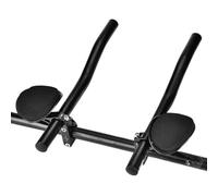 CHICIRIS Crochet et Boucle Ergonomiques pour Repose-Guidon de Vélo en Alliage D'aluminium, pour Vélos de Route, pour Cyclistes, Noir, 13,2x3,9 Pouces, 1 Paire D'éponge