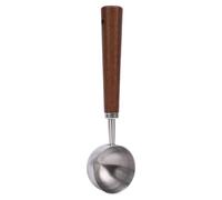 CHICIRIS Cuillère à Café avec Long Manche et Poignée en Bois pour Café