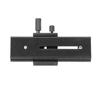 CHICIRIS Curseur de Rail de Mise au Point Macro avec Mouvement Fluide à Crémaillère et Pignon pour Une Prise de Vue en Gros Plan, Compatible avec la Plupart des Appareils Photo Numériques pour Une