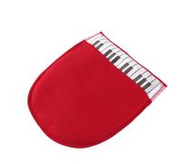 CHICIRIS de Nettoyage de Piano en Microfibre, Doux et Non Pelucheux avec Motif de Clavier, Pratique pour le Piano et les Instruments de musique.
