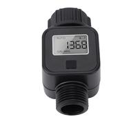 CHICIRIS Débitmètre D'eau avec écran LCD, Filetage 3/4 Pouce