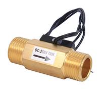 CHICIRIS Débitmètre électromagnétique Industriel de Commutateur de Capteur D'eau pour le Type à Double Usage Air-liquide, Compteur D'eau en Laiton pour équipement Mécanique