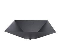 CHICIRIS Déflecteur D'écureuil pour Poteaux 4x4, Protection Contre Les écureuils en Métal Autour du Poteau avec Revêtement en Poudre Résistant aux Intempéries, pour Mangeoire à Oiseaux