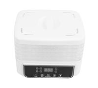 CHICIRIS Déshydrateur Alimentaire, 5 Plateaux sans BPA avec Technologie de Flux D'air à 360° pour un Séchage Uniforme, Minuterie Numérique Réglable et Contrôle de la Température, adapté (Prise UE