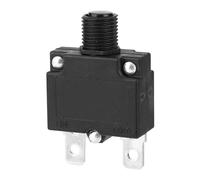 CHICIRIS Disjoncteur de Réinitialisation avec Capuchon étanche à L'eau, 10 Pièces, Interrupteur de Courant pour Chargeurs de Treuil, 125/250Vac (3A)