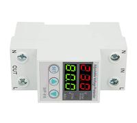CHICIRIS Dispositif de Protection de Tension Réglable 230V, Protection Contre Les Surtensions et Les sous-tensions (63A)