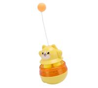 CHICIRIS Distributeur de Boules de Nourriture pour Chat, Jouet pour Divertir Les Félins, Outil de Jeu Interactif avec Baguette, ABS de qualité Supérieure pour Soulager Le Stress