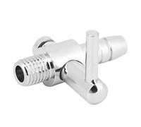 CHICIRIS Distributeur de Tube d'air en Acier Inoxydable, Valve Solide à Tête Unique pour Aquarium