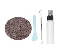 CHICIRIS DIY Picking Stone Kit Latex Umstery Flat Round Stone Related Relief Relief Toys for Adults, Teenagers (#1)