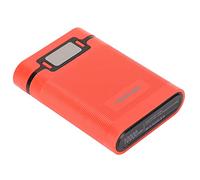 CHICIRIS DIY Power Bank Case Portable Charger for Mobile Phones and (Rouge)