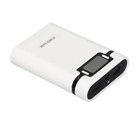 CHICIRIS DIY Power Bank Case Portable Charger for Mobile Phones and (White)