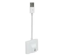 CHICIRIS Dongle Automatique sans Fil Compact pour Connexion et Diffusion Faciles Auto, Idéal pour Les Véhicules Modernes, Matériau ABS (White)