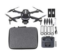 CHICIRIS Drone Intelligent, éclairage Corporel éblouissant, 2 Caméras à Distance, Drone GPS 8K avec Caméra HD, Positionnement GPS, évitement des Obstacles, Moteurs sans Balais (Double Batterie)