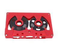 CHICIRIS Durée D'enregistrement de 50 Minutes Cassette à Bande Ferrique avec Effet de Bobine Mobile pour Les Musiciens en Herbe, Esthétique Visuelle pour Votre Lecteur de Cassettes,