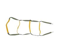 CHICIRIS Échelle de Bateau Échelle Marine à 4 Marches Pliable avec Corde Réfléchissante et Crochets en Acier Inoxydable pour Un Embarquement en Toute sécurité sur Un Yacht de Pêche ou Une Planche à