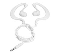 CHICIRIS Écouteurs de Ligne D'os étanche de Haute qualité avec Bouchons D'oreille pour Natation, écouteurs de Bouchon de 3,5 Mm pour les Amateurs de Sport, étanches en Cours D'exécution (WHITE)