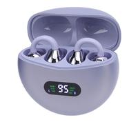 CHICIRIS Écouteurs de Traduction Bluetooth avec 144 Langues et Suppression Active du Bruit pour la Musique et Les Appels en Déplacement (Purple)