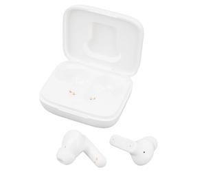 CHICIRIS Écouteurs sans Fil à Réduction de Bruit avec Pilote de 13 Mm et écran Tactile LCD pour Les Joueurs et Les Amateurs de Musique (White)