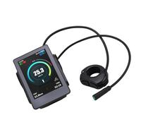 CHICIRIS Écran Couleur de Vélo électrique, Grande Interface de avec Mode Sombre pour la Conduite de Nuit, Technologie de Détection de Lumière, Sortie de Type C, Compatible avec Les