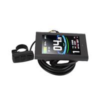 CHICIRIS Écran de Couleur de Scooter Universal Scooter du Vélo d'écran d' LCD pour Guidon, Performances Optimales avec Protocole KT N ° 1, Installation Facile et Ajustement Universel, Données en