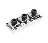 CHICIRIS Écrou de Guitare, écrou de Verrouillage en Alliage de Zinc avec Vis à clé pour Guitare électrique Floyd Rose Tremolo Bridge, 7 Pièces de Rechange pour Musiciens (SILVER)