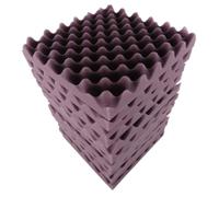 CHICIRIS Egg Foam Panneaux de Mousse Acoustique 12 Pack 30 X 30 X 5 Cm Coussin en Mousse d'isolation Acoustique Traitement Mural Léger pour Home Studio Cinéma KTV Bureau Contrôle d'écho (PURPLE)