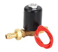 CHICIRIS Électrovanne de Soudage, électrovanne électrique en Laiton 0,8 MPa Normalement Fermée avec Contrôle de L'eau, du Gazole, pour Gaz comprimé Argon Dioxyde de Carbone
