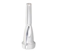 CHICIRIS Embout de Trompette, Alliage D'aluminium plaqué Argent pour des Aigus Clairs et Brillants, avec D'excellentes Performances Sonores et une Expérience de Jeu Confortable, pour (SILVER)
