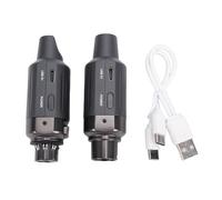 CHICIRIS Émetteur et Récepteur de Microphone, Système de Micro UHF à 7 Canaux avec Transfert de Signal sans Perte pour les Performances de Scène du Système de Sonorisation de