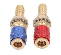 CHICIRIS Ensemble D'adaptateurs de Gaz Portables Refroidis à L'eau pour une Connexion Rapide dans la Torche de Soudage, Facile à Transporter pour les Travaux de Soudage sur Site (10mm)