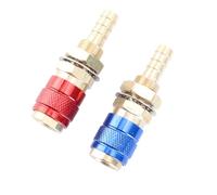 CHICIRIS Ensemble D'adaptateurs de Gaz Portables Refroidis à L'eau pour une Connexion Rapide dans la Torche de Soudage, Facile à Transporter pour les Travaux de Soudage sur Site (8 millimètres)