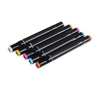 CHICIRIS Ensemble de Marqueurs D'art 60 Couleurs, Encre de Haute qualité | Prise ergonomique, Couleurs vives, Fonctionnalité à double pointe, Idéal pour dessiner et colorier, Idéal pour les artistes