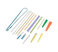 CHICIRIS Ensemble de Tissus Polyvalent à Rotation rapide. Ensemble de Retourneur de Tube en Tissu et D'enfile-cordon Facile à Utiliser pour L'artisanat, la Couture et la Plupart des scénarios. Acier