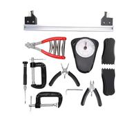 CHICIRIS Ensemble D'outils de Cordage de Raquette au Design Compact | Longueur du Support D'environ 31 Cm, Construction ABS Durable, Support Stable, pour une Utilisation à la Maison ou en voyage.